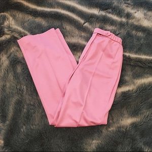 SOLD Bubblegum Pink High Waisted Vintage Trousers